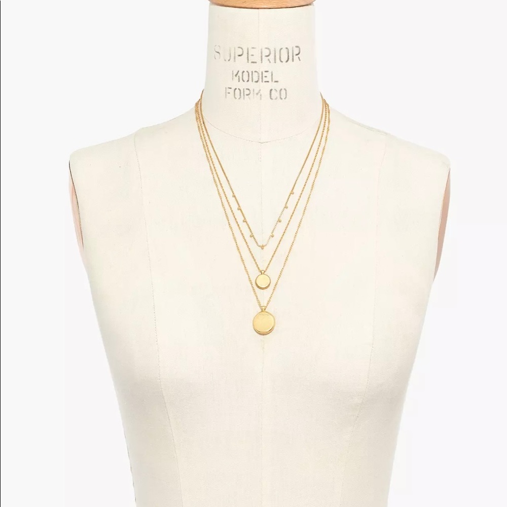 Madewell Coin Necklace Set